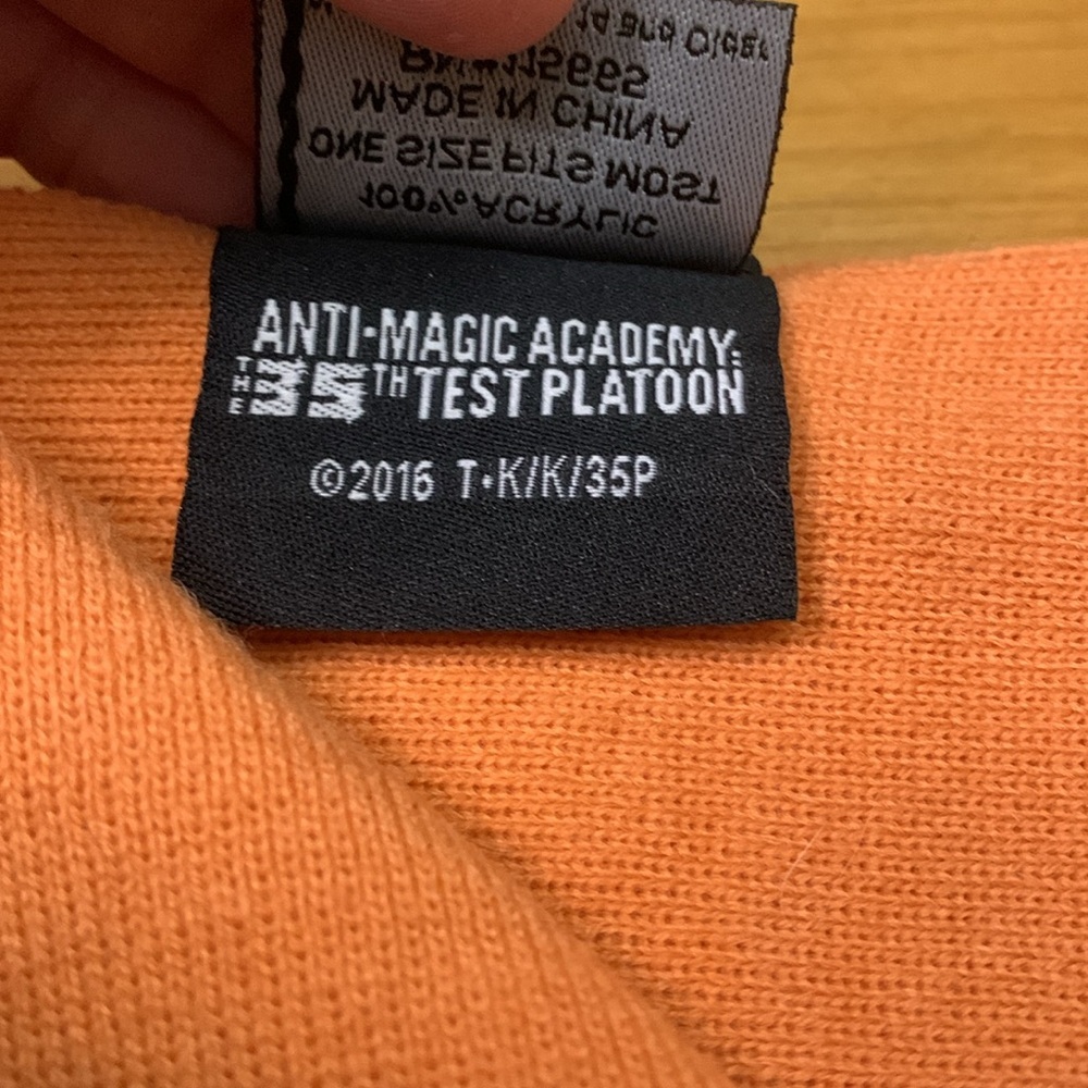 Anti-Magic Academy 35th Test Platoon Loot Crate winter scarf 2016 anime Yanagimi - Picture 3 of 9
